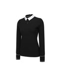Women's Collar Combination L/TS - Black
