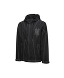 Men's Hoody Windbreaker Jacket - Black