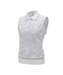 Women's New Camouflage Sleeveless - White