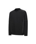 Men's Round Neck Anorak Jacket - Black