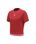 [Legacy Sale] Women's SM Air Dot Round Short T-SHIRT - Red