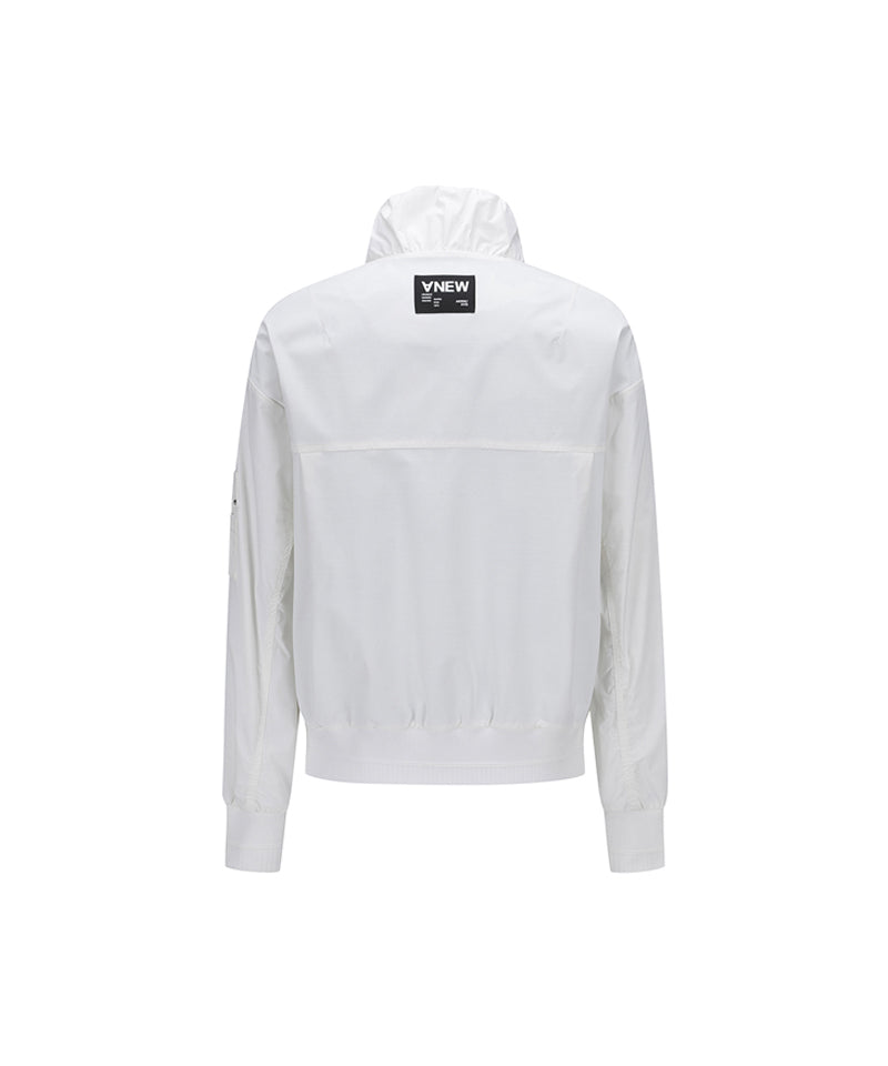 Women's Summer Windbreaker Jacket - White