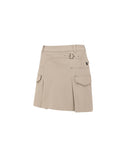 Anew Golf Women's SP Incision Golf Skirt - Beige