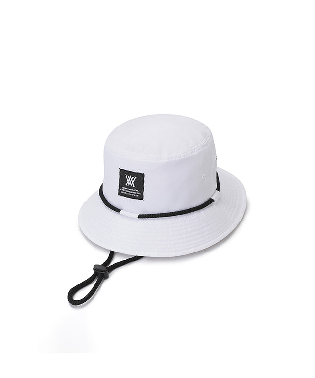 Unisex Loop Colour Bucket Hat - White