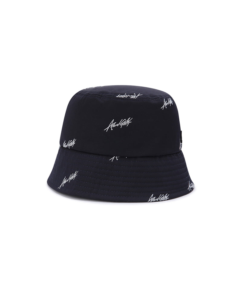 Unisex Embroidery Pattern Hat - Navy