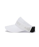 ANEW Golf Women's Tape Point High Crown Visor - White