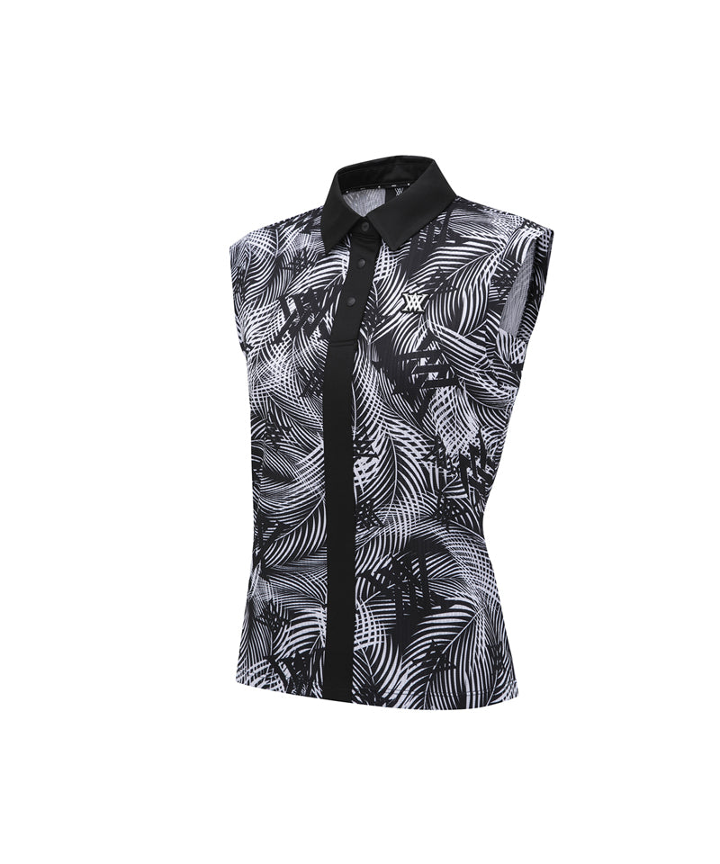 ANEW Golf Women's SM Collared Sleeveless - Black – Anew Golf USA