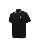 Men's Essential Collared Sweater - Black