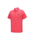 Men's Signature Logo Short T-Shirt - Coral