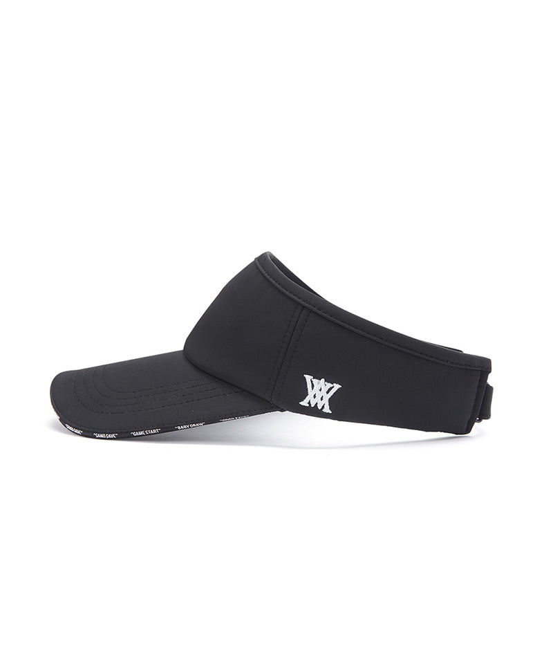 Women's New Logo Basic Sun Visor - Black