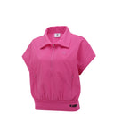 ANEW Golf Women's SM Short Sleeve Anorak Jacket - Hot Pink