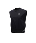 [Signature] Women's Wooven Vest - Black