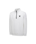 Men's Half Zip L/TS - Off-White