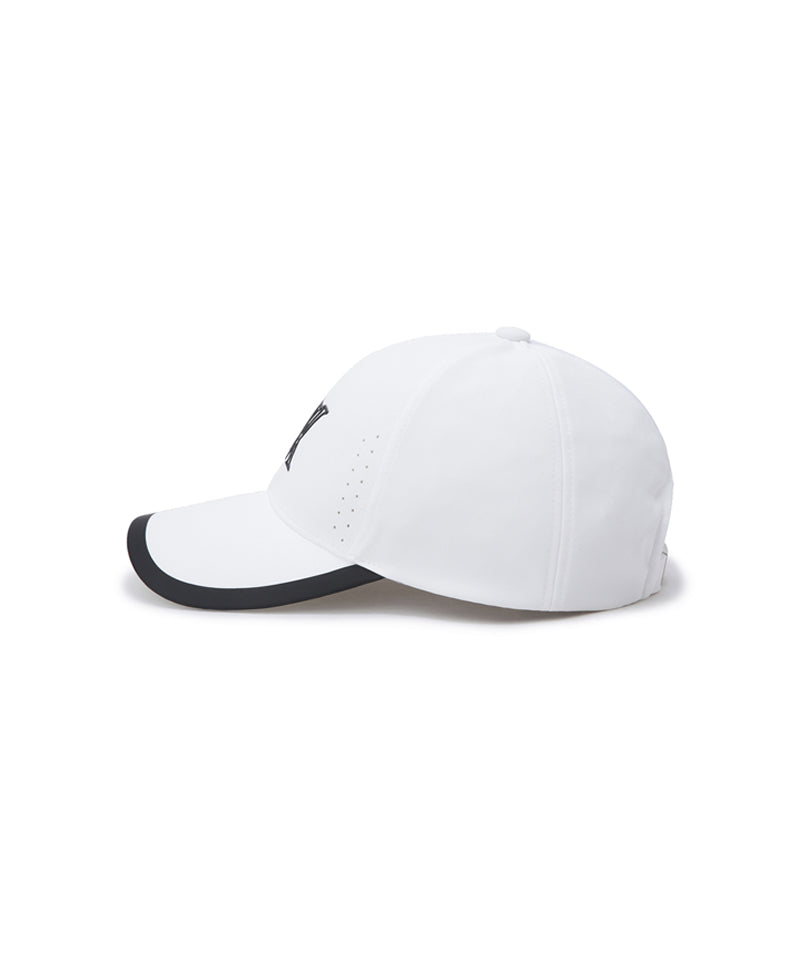 Unisex Welding Point Cap - White