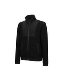 Men's Hybrid Jersey Jacket - Black