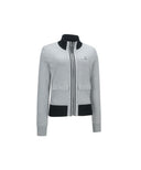 ANEW Golf Women's Wind Block Zip-Up Cardigan - Melange Gray