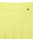 Anew Golf Women's SP All Over Pleated Skirt - Yellow