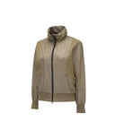 Women's Incision Coloring Point Jacket - Dark Beige