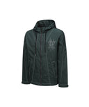 Men's Hoody Windbreaker Jacket - Green