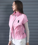Women's Wide Fit Point Vest - Light Pink