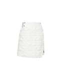 Women's Quilting Point Tube Down Skirt - Ivory