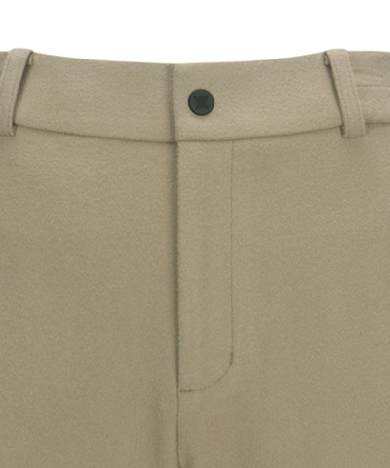 ANEW GOLF Men's Side Incision Fleece Long Pants - Beige