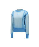 Women's Vivid Dyeing Pullover - Sky Blue