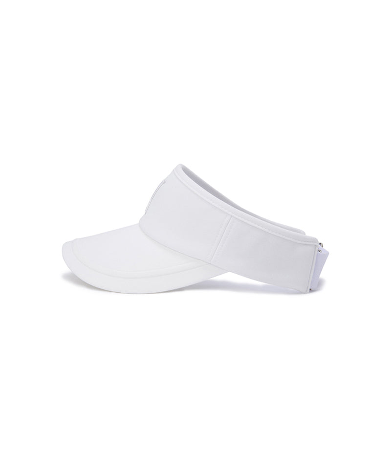 Women's Colorful Sun Visor - White