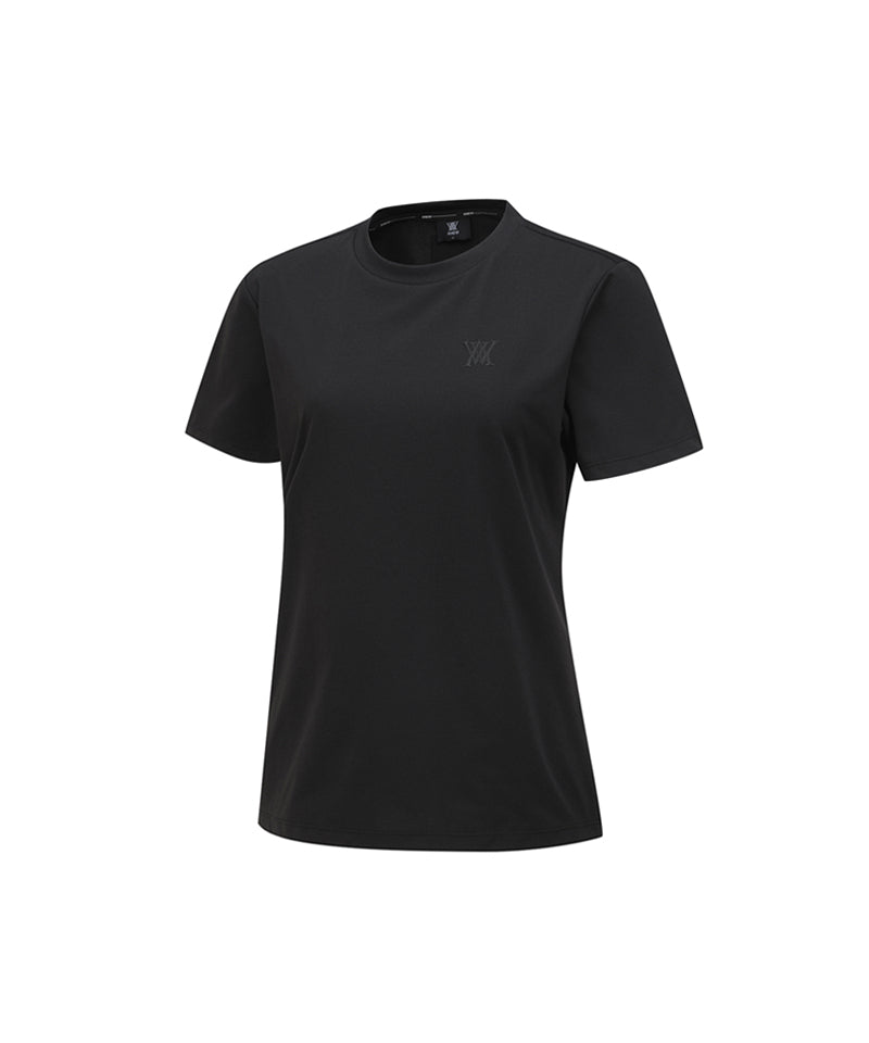 ANEW Golf Women's SM Essential Round Short  T-Shirt - Black