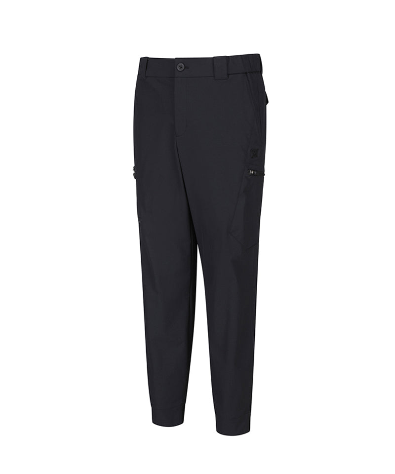 Men's Cargo Jogger Pants - Black