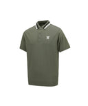 Men's Essential Collared Sweater - Khaki