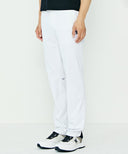 Men's Side Punching Ventilation Long Pants - White