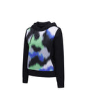 ANEW Golf Women's Camo Pattern Hoody Sweater - Black
