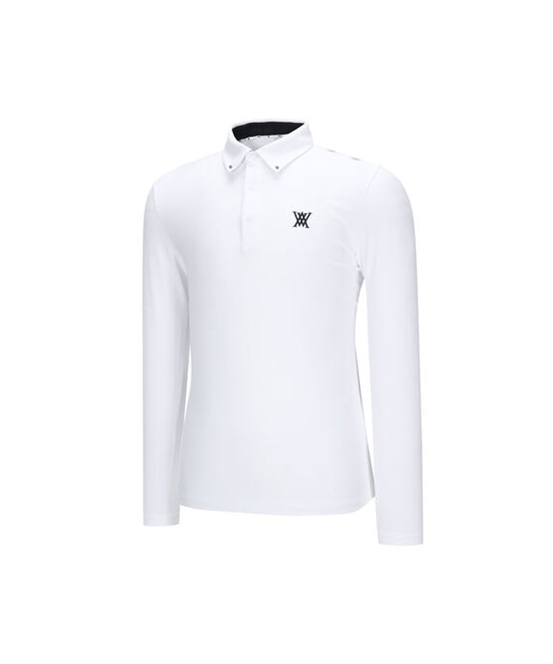 Men's Signature Logo L/TS - Off-White