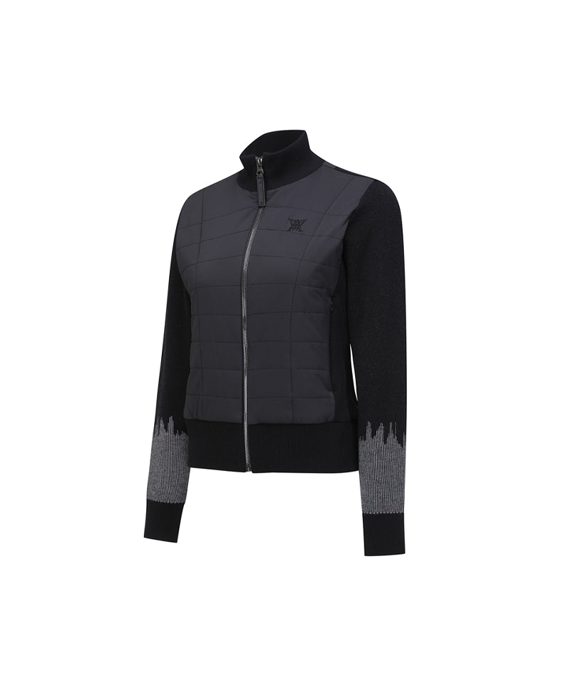 ANEW Golf Women's SP Hybrid Knit Cardigan - Black