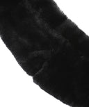 Woman's Fluffy Muffler - Black