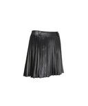 Anew Golf Women's SP Leather Like Pleated Skirt - Black