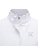 Women's FIT High Neck Vest - White