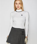 [Legacy Sale] Women's High Neck Sweater - White