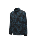 Men's FA Flower Pattern Anorak Jacket - Black