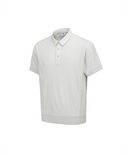 Men's FA Hybrid Short Sleeve Sweater - Light Grey