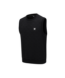 Men's FA Logo Pattern Jersey Vest - Black