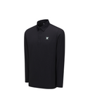 Men's FA Back Line Detail Long T-Shirt - Black