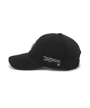 Unisex Cotton Ball Cap - Black