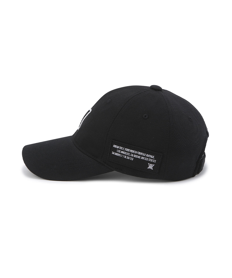 Unisex Cotton Ball Cap - Black – Anew Golf USA