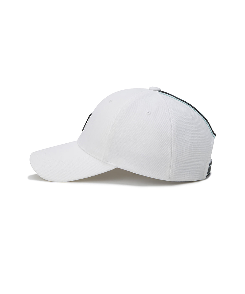 Unisex Highlight Ball Cap - White