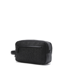 Uni Logo Intaglio Pouch - Black