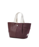 Women Unbalance Tote Bag - Burgundy