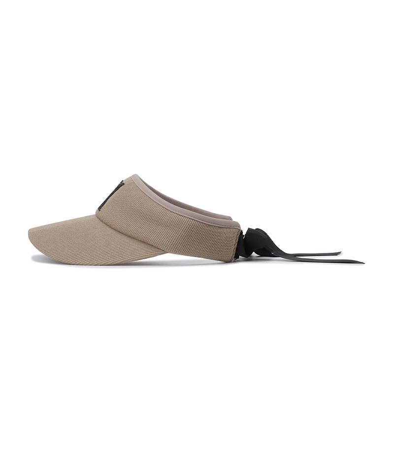 Women's Knit Visor - Beige