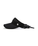 Women's Centre Ribbon Visor - Black